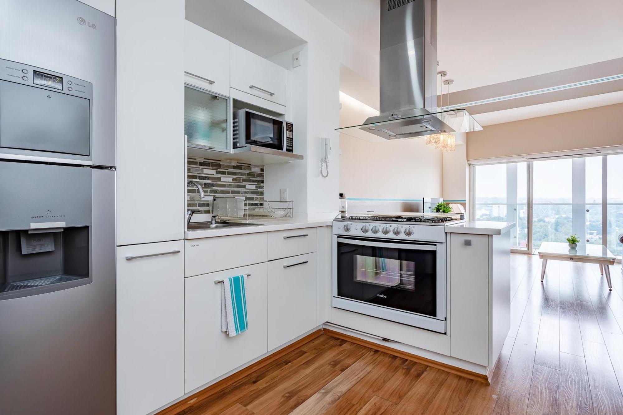 Apartamento View Penthouse Private Rooftop, Wi-fi 500mbps, Air Conditioning, Grill, Pool And Gym